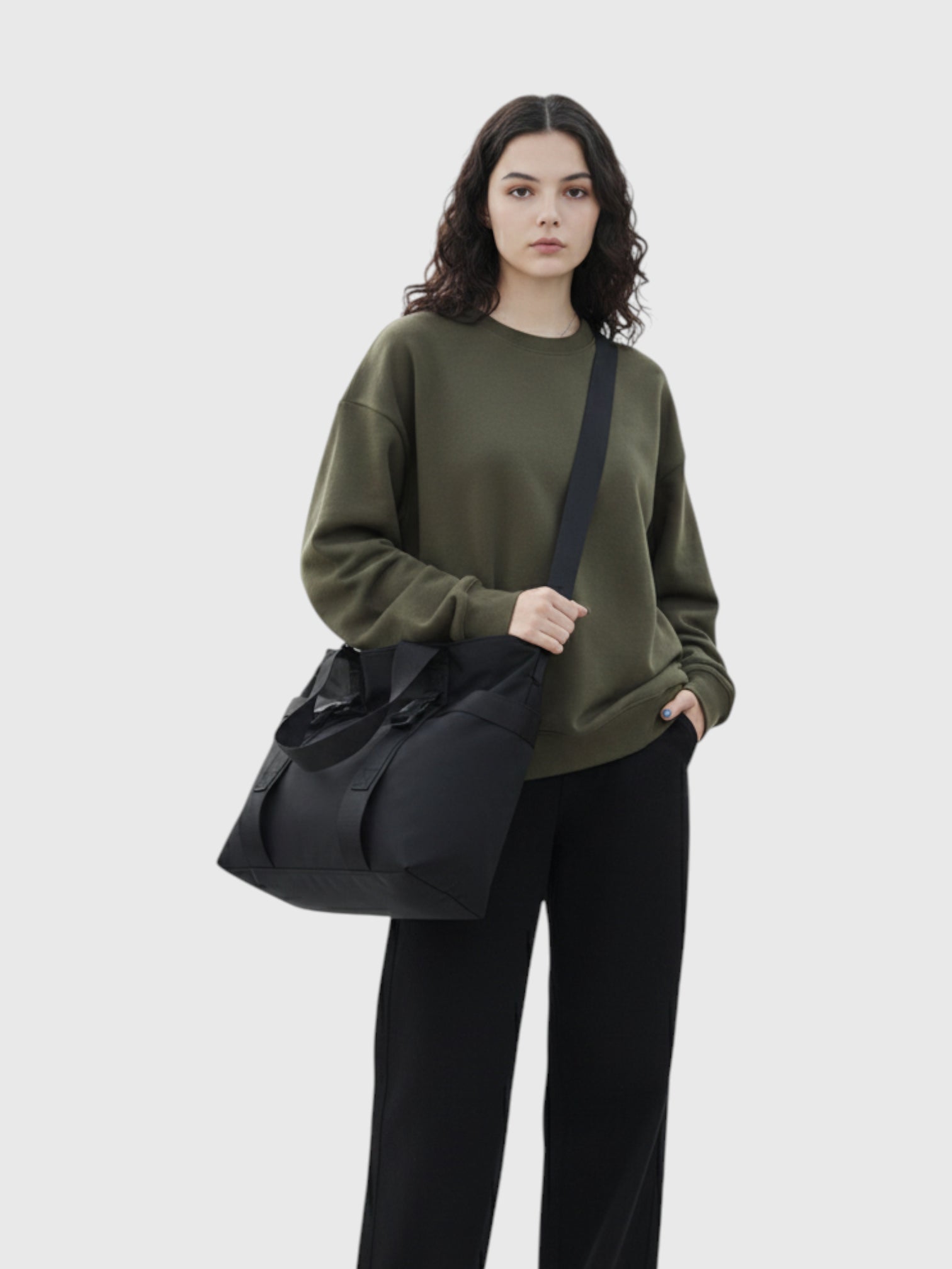 Grand sac cabas bandoulière Imperméable - Le technique