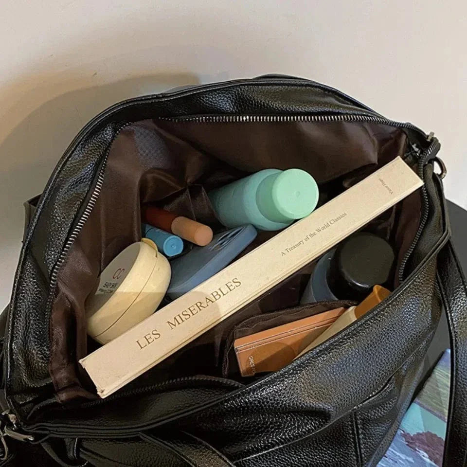 Big Tote Bags for Women Large Hobo Shopper Bag Roomy Handbag Quality Soft Leather Crossbody Bag Ladies Travel Shoulder Bag Sac