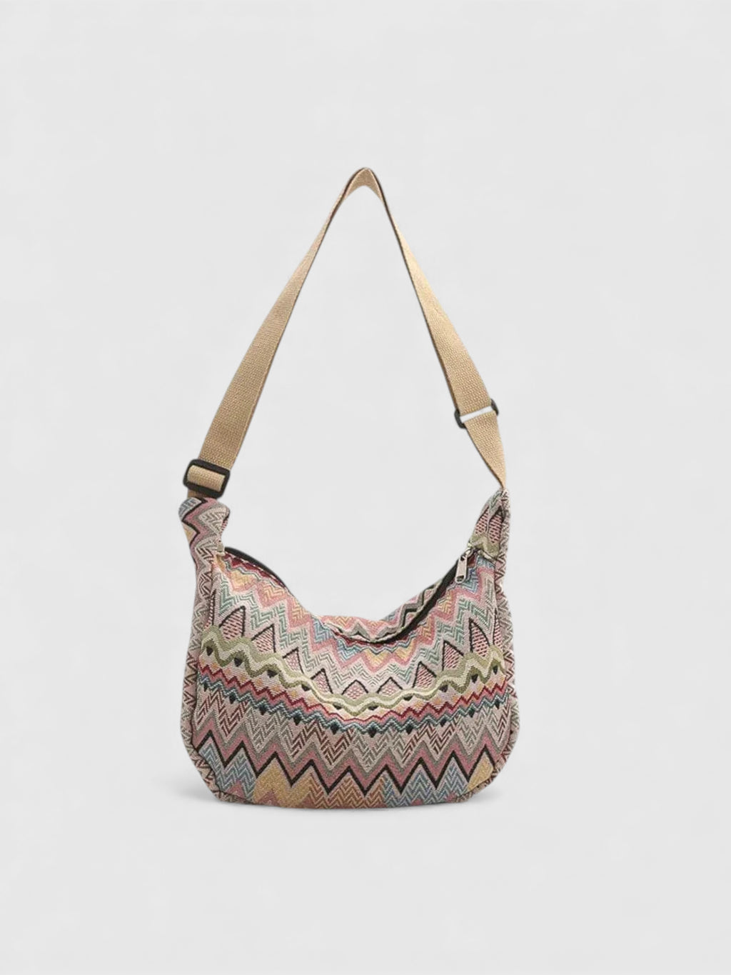 Sac Hobo ethnique tissé - Le tipi