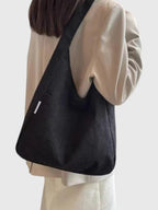 Sac bandoulière femme velours souple - La Douceur