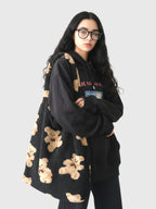 Sac bandoulière moumoute ourson - Le Câlin