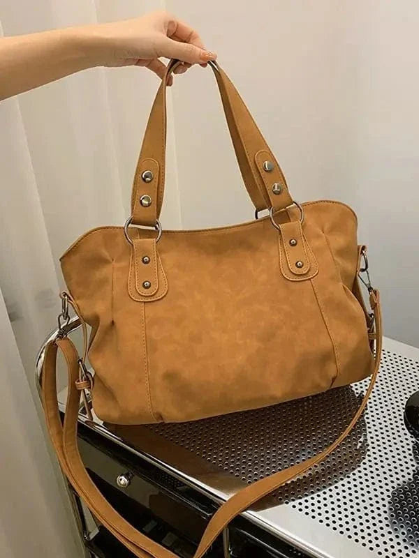 Grand sac bandoulière femme vintage