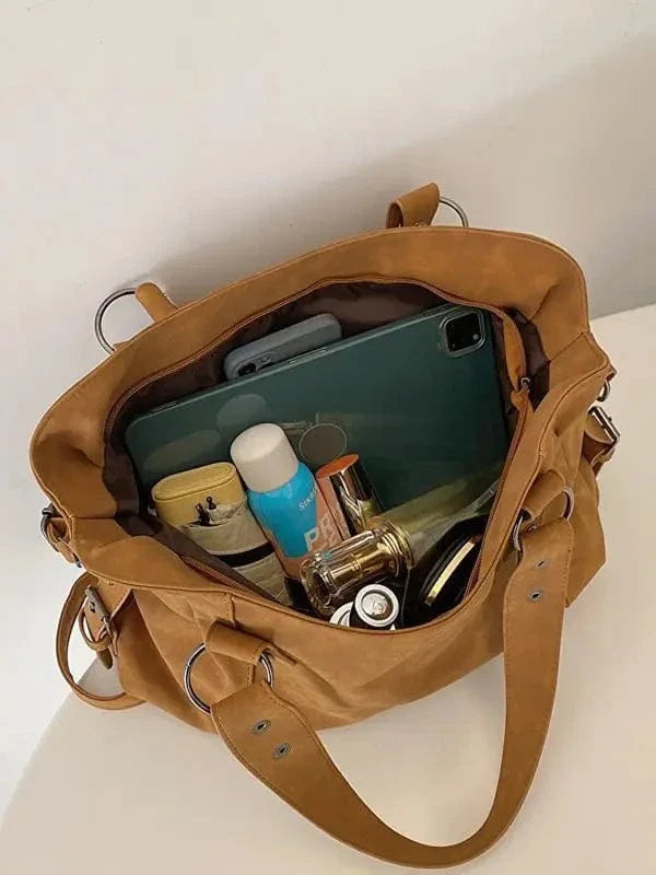 Grand sac bandoulière femme vintage