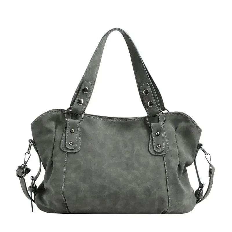 Grand sac bandoulière femme vintage Vert