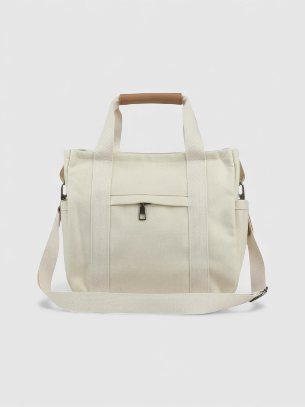 Sac bandoulière en toile compartimenté - L'Ordonnée