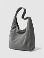 Sac bandoulière femme velours souple - La Douceur