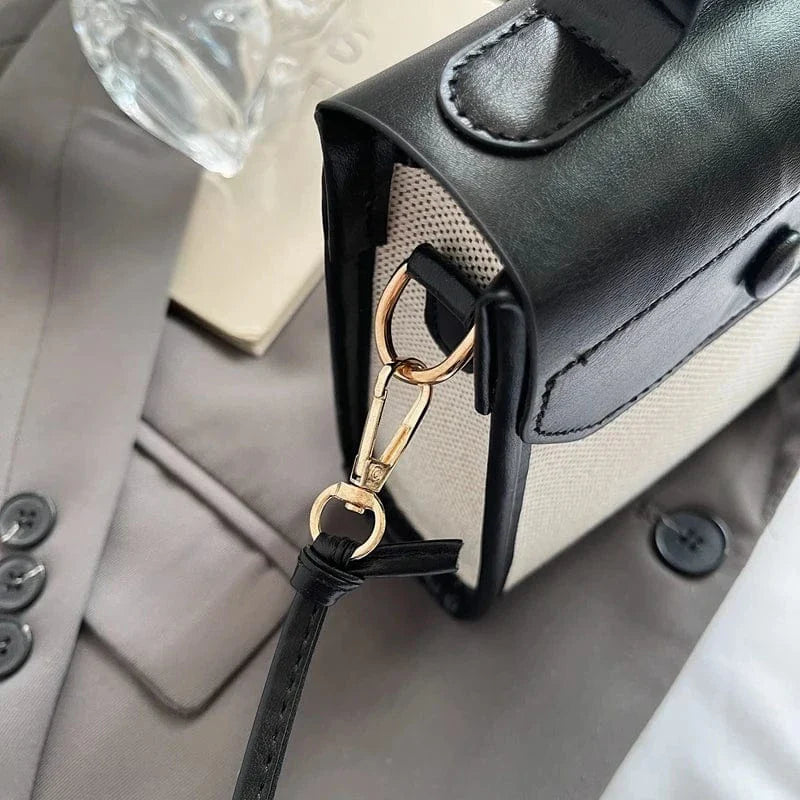 Mini Flap Phone Bags For Women Woven Cloth Fabric Casual Street Shoulder Crossbody Bag 2025 Latest Lightweight Small Phone Pouch