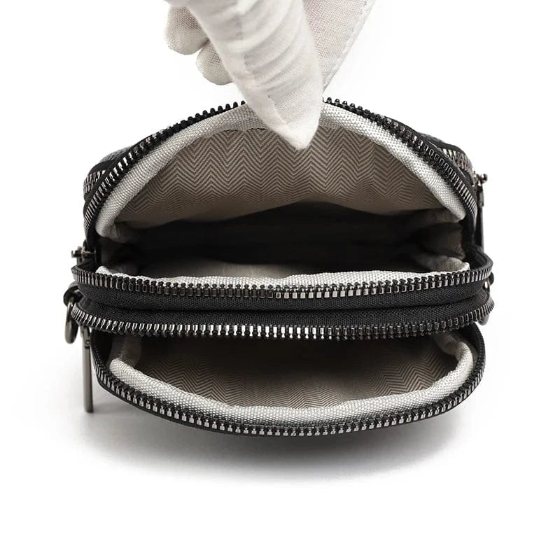 New 100% Genuine cowhide Women's Leather Mobile Phone Bag Crossbody Bags For Women Bag Designer Crossbody Bag Messenger Bags Sac