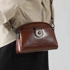 Petit sac bandoulière en cuir vintage