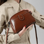 Petit sac bandoulière en cuir vintage