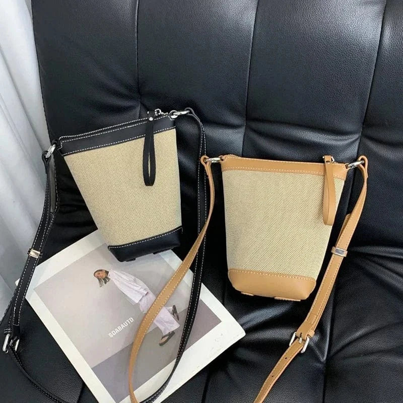 Petit sac bandoulière en toile