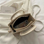 Petit sac bandoulière femme paille