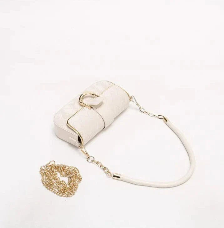 Petit sac bandoulière matelassé similicuir