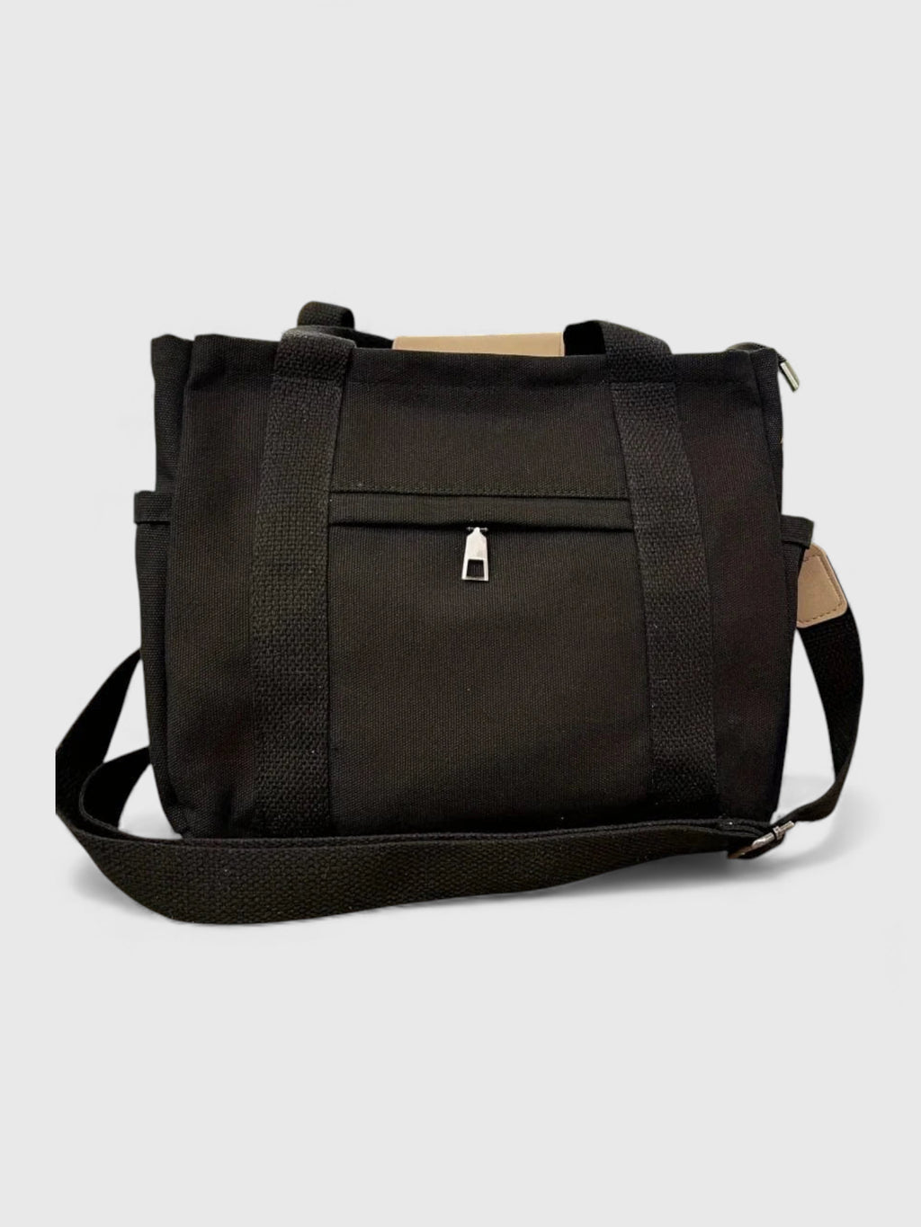 Sac bandoulière en toile compartimenté - L'Ordonnée