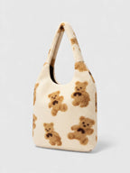 Sac bandoulière moumoute ourson - Le Câlin