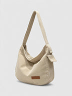 Tote bag bandoulière en velours côtelé - Le Campus Côtelé