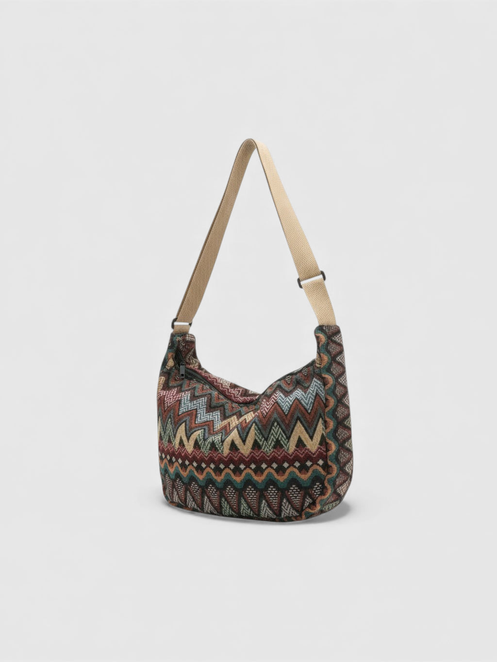 Sac Hobo ethnique tissé - Le tipi