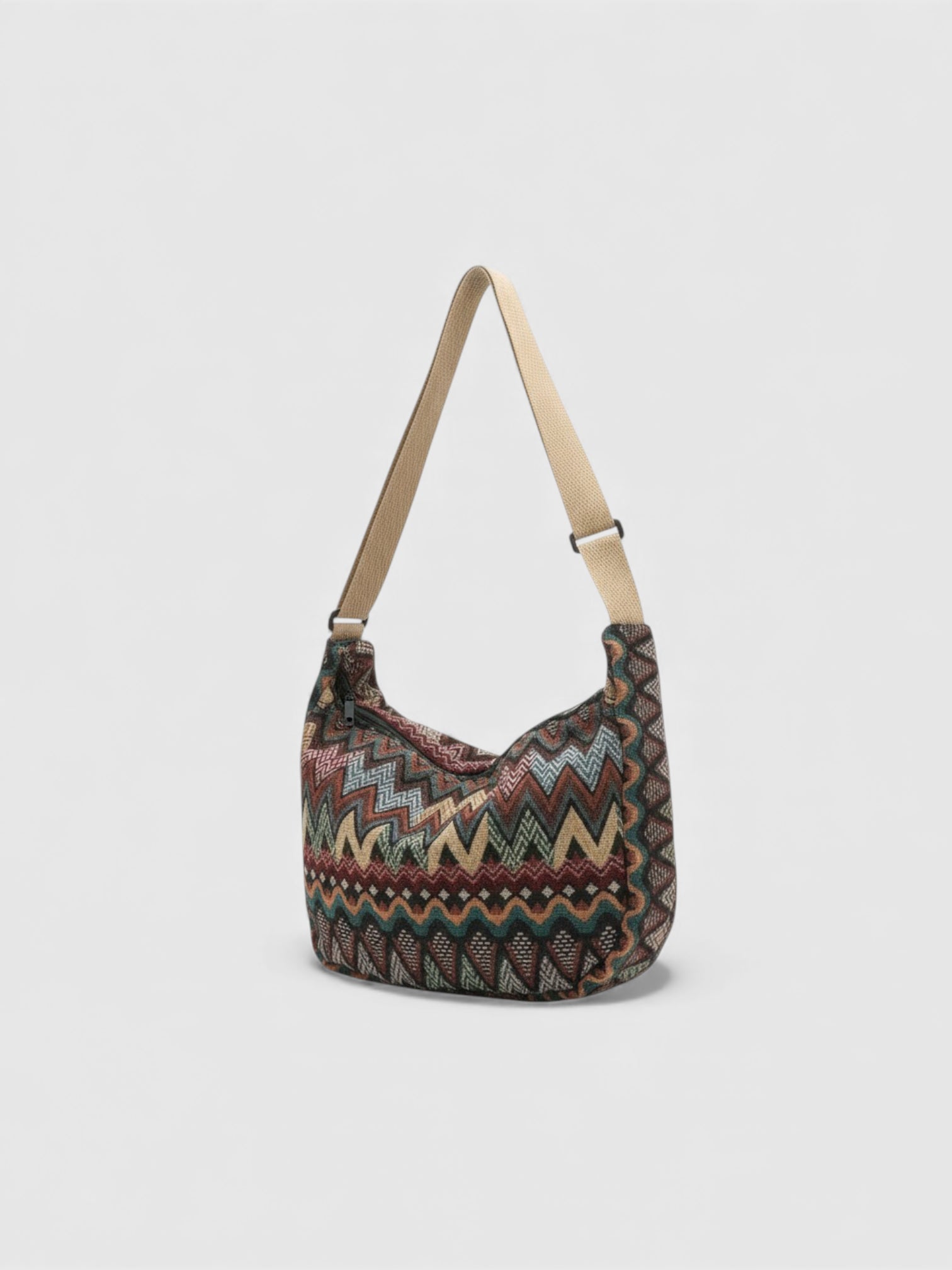 Sac Hobo ethnique tissé - Le tipi