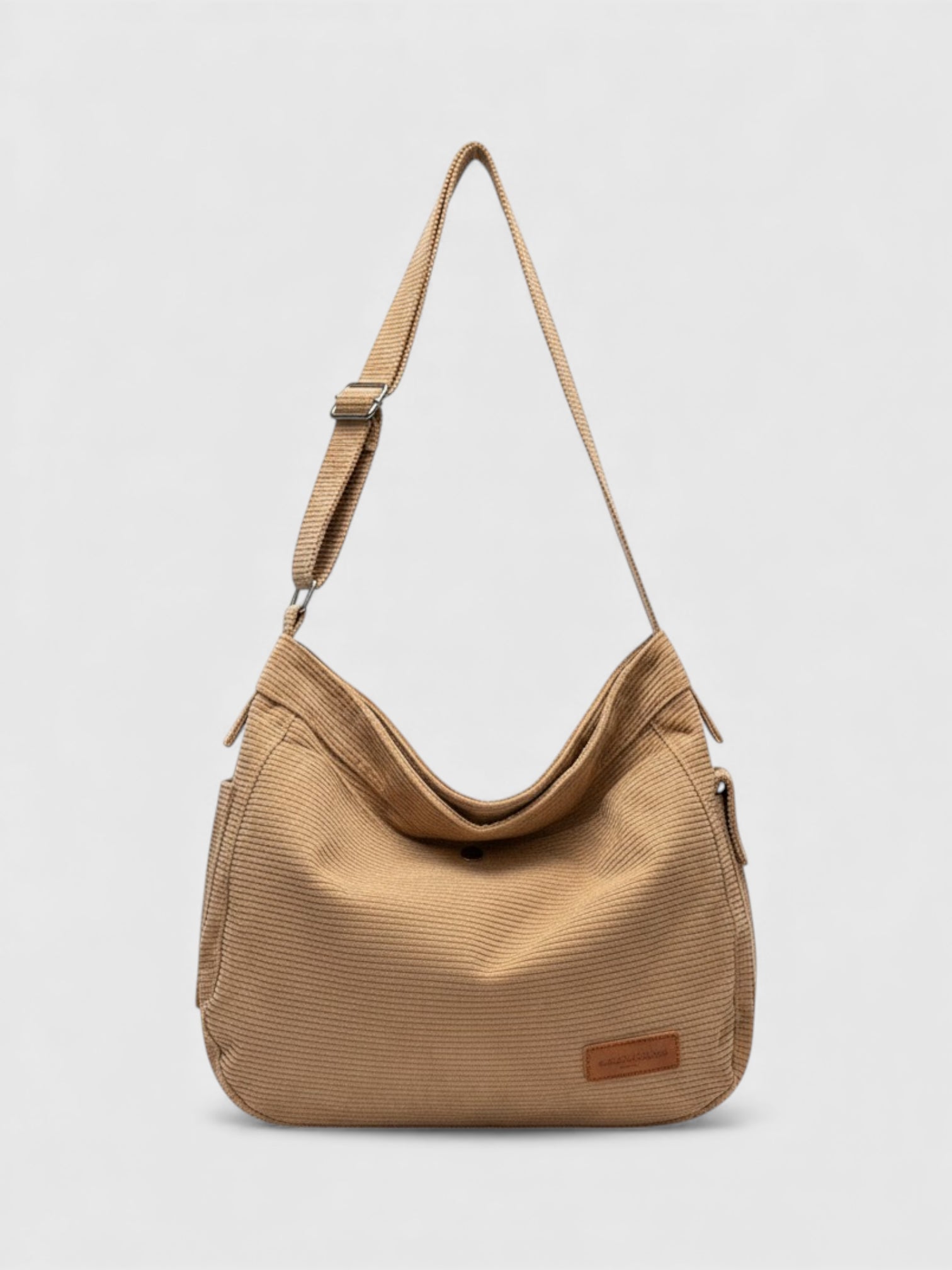 Tote bag bandoulière en velours côtelé - Le Campus Côtelé