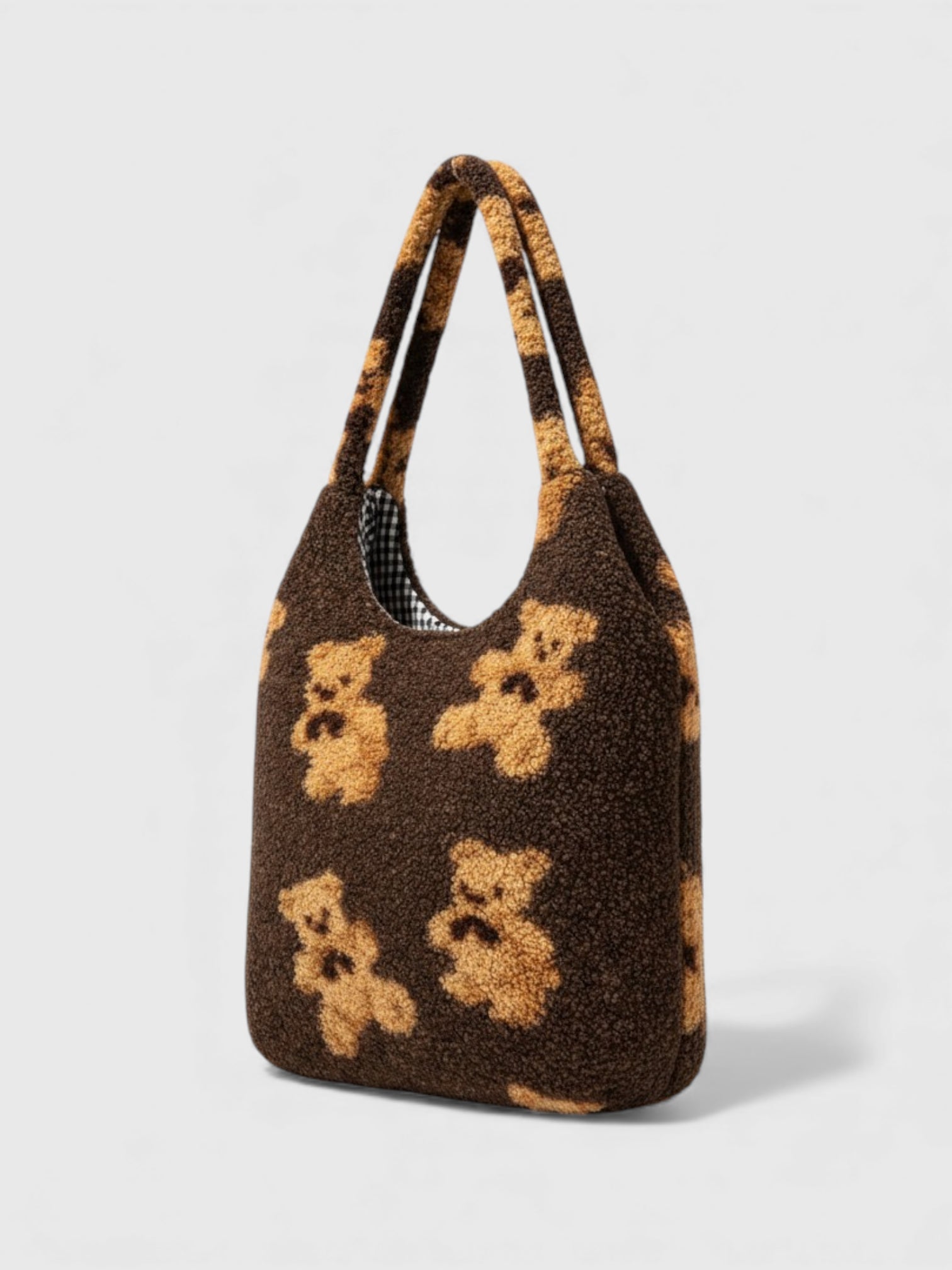 Sac bandoulière moumoute ourson - Le Câlin