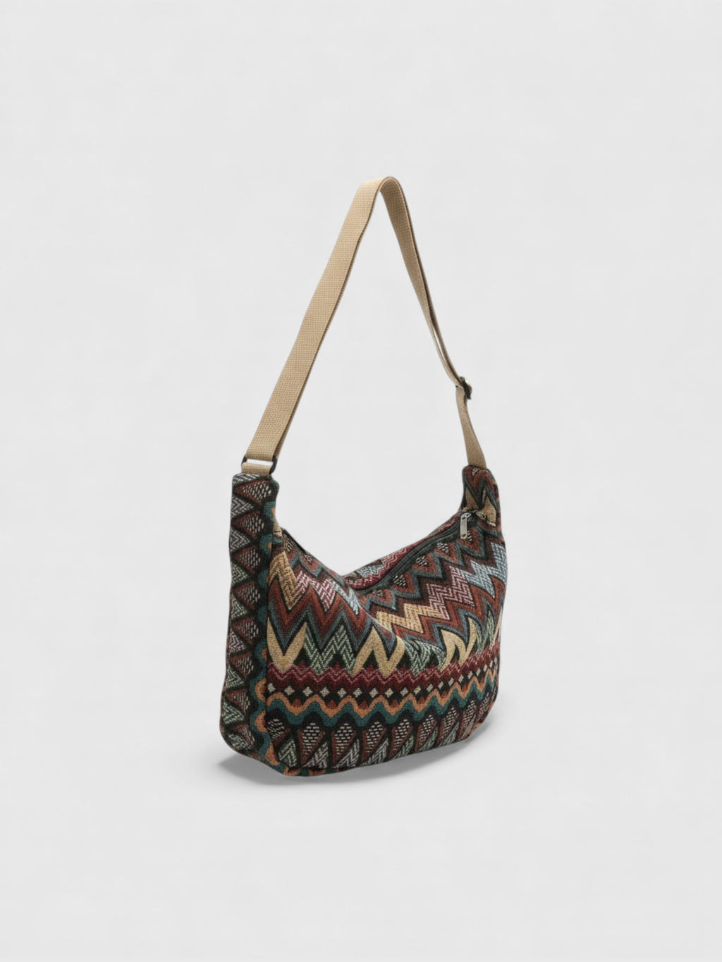 Sac Hobo ethnique tissé - Le tipi