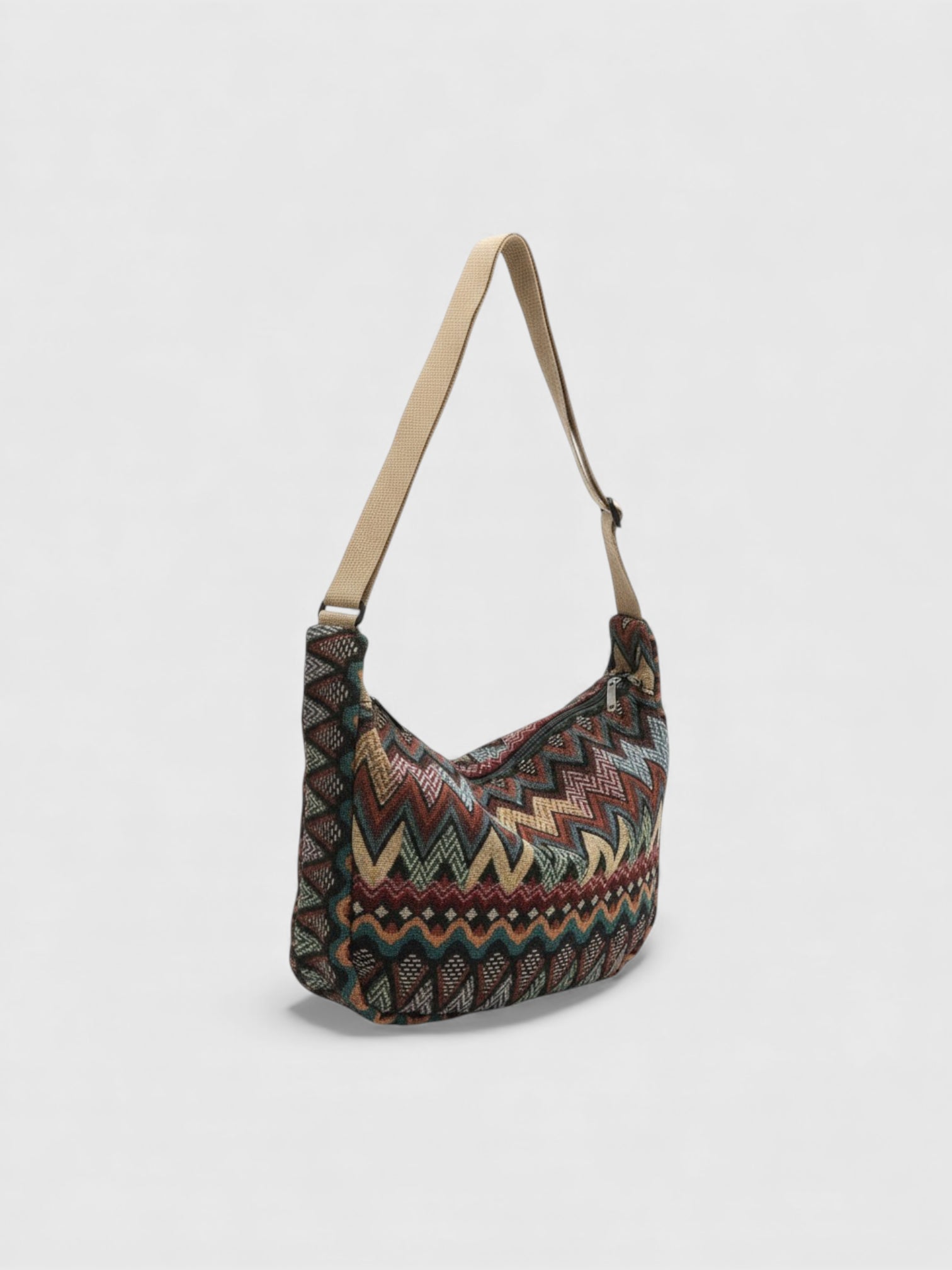 Sac Hobo ethnique tissé - Le tipi