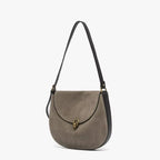 Sac à main bandoulière en cuir véritable