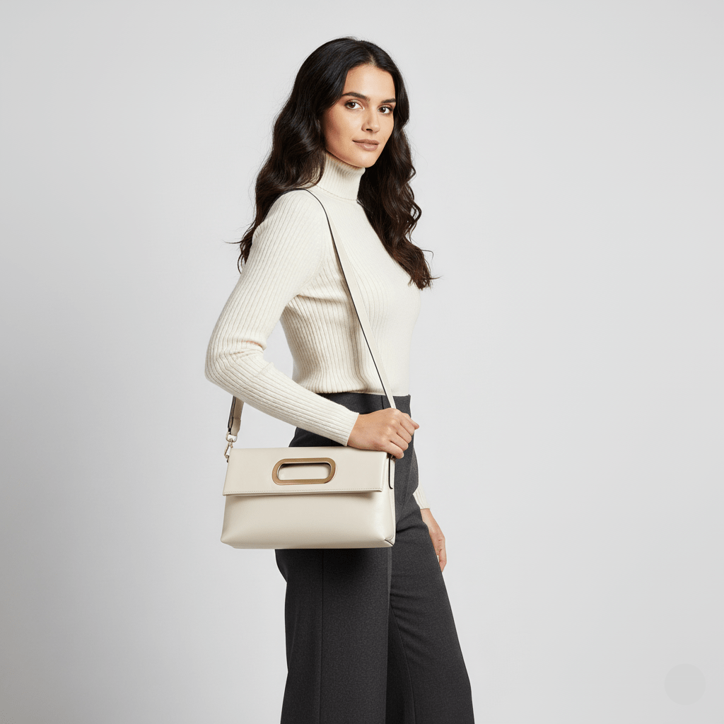 Sac à main cuir souple bandoulière femme