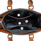 Sac a Main de Cours en Cuir Véritable