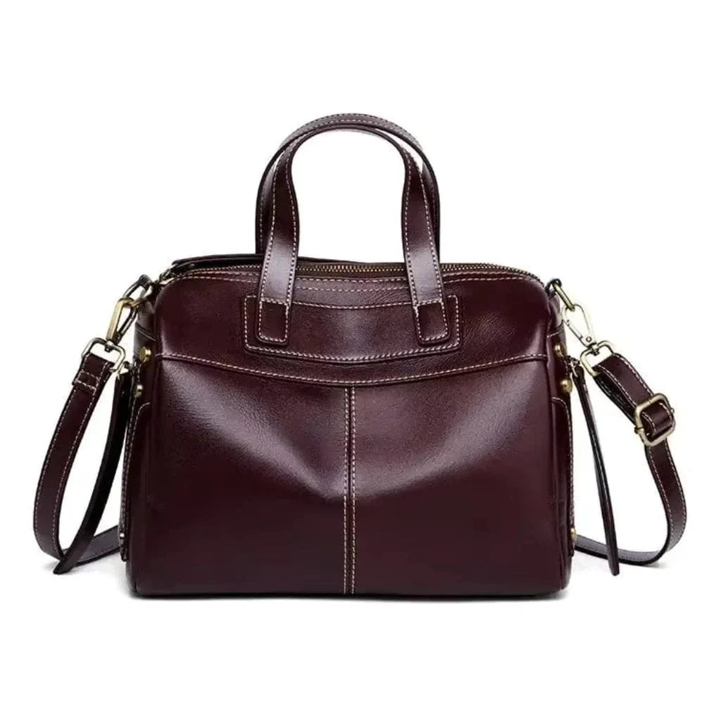 Sac a main spacieux en cuir Marron