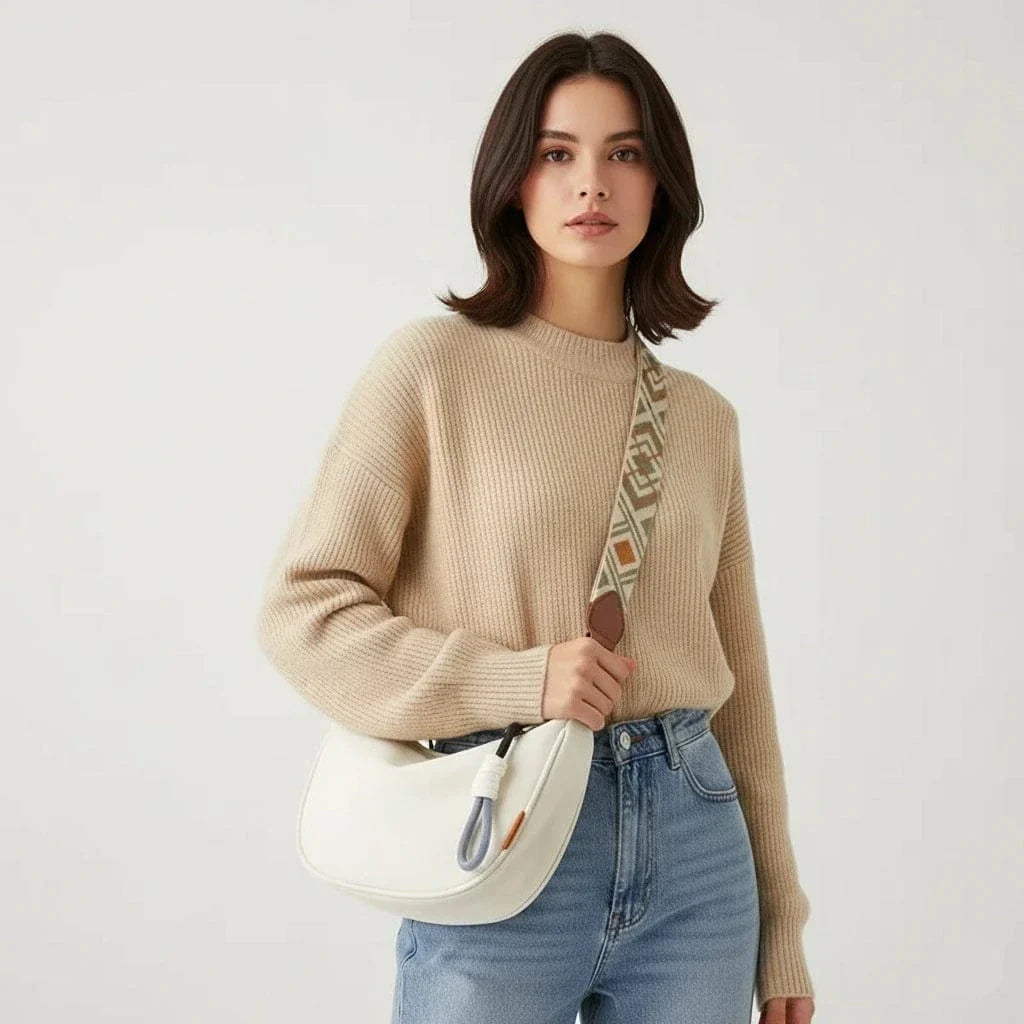 Sac banane bandoulière ethnique large