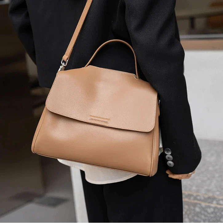 Sac bandoulière à rabat femme