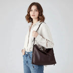 Sac bandoulière brun femme - Le Classique