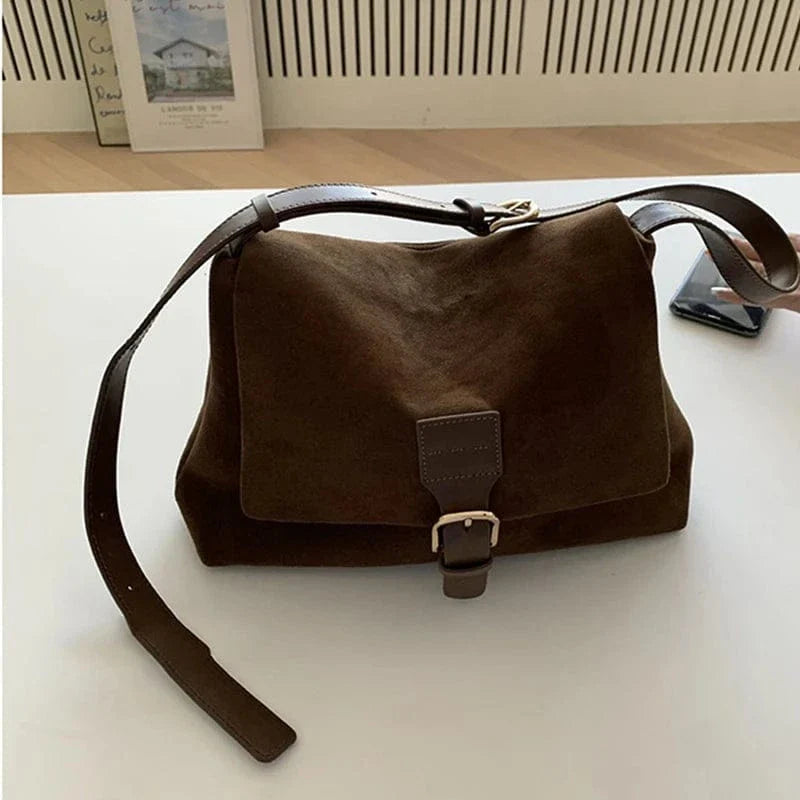 Sac bandoulière cartable femme