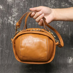 Sac bandoulière coquille en cuir