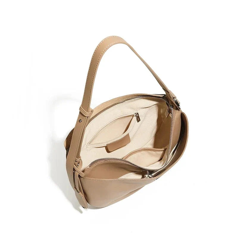 Sac bandoulière demi lune Khaki