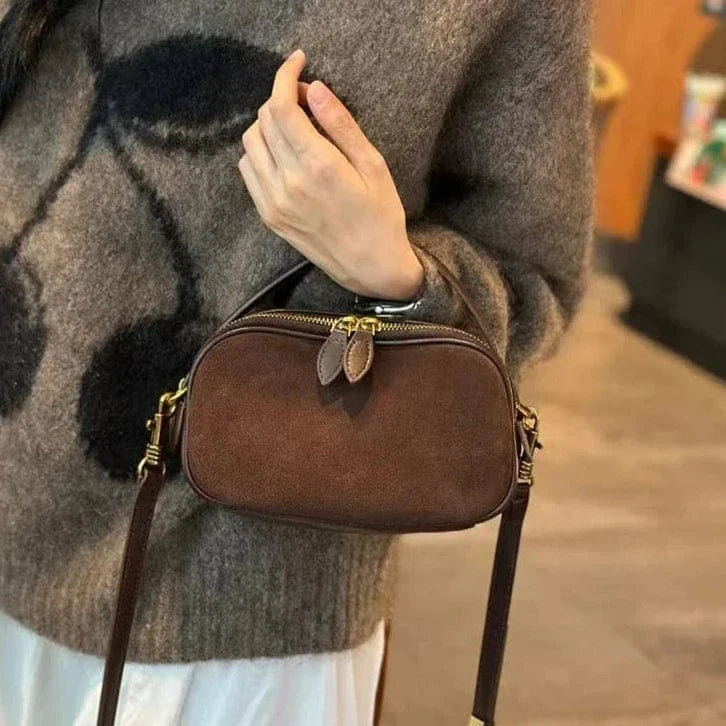 Sac bandoulière en daim