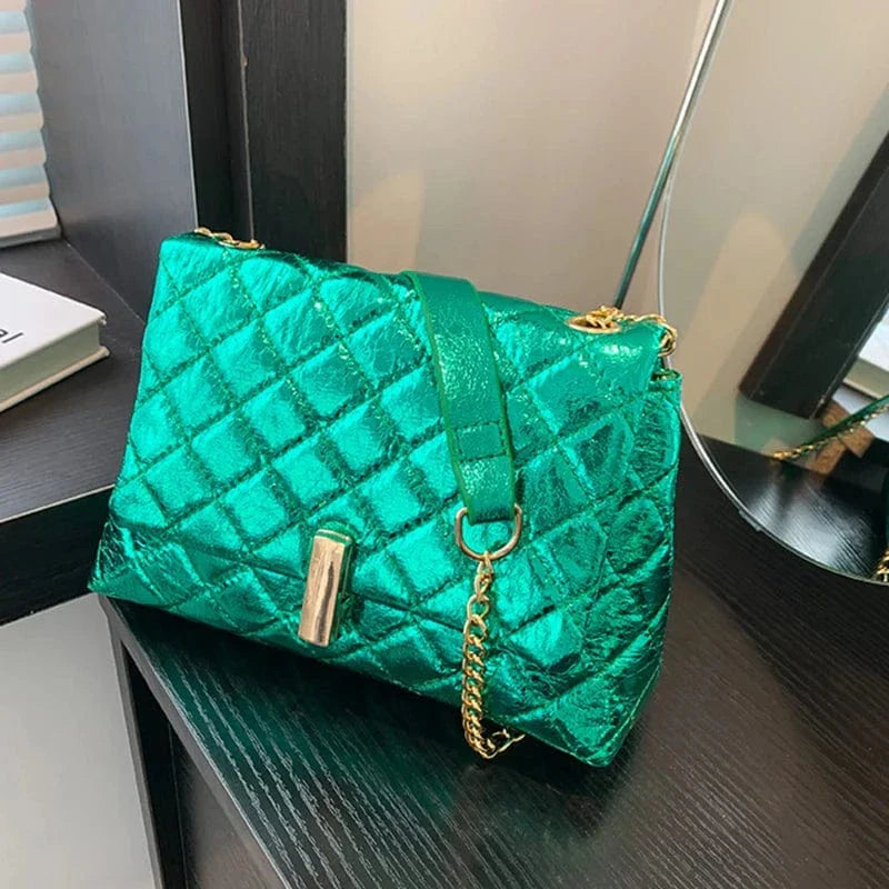 Sac bandoulière fashion matelassé