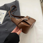 Sac bandoulière femme cuir vegan