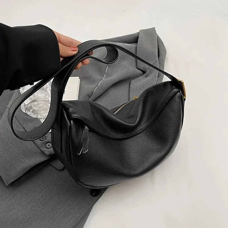 Sac bandoulière femme demi lune