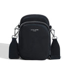 Sac bandoulière femme petit format Noir