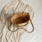 Sac bandoulière femme rotin