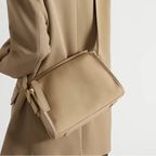 Sac bandoulière large en cuir