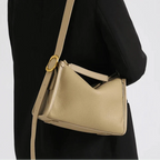 Sac bandoulière large en cuir