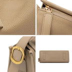 Sac bandoulière large en cuir