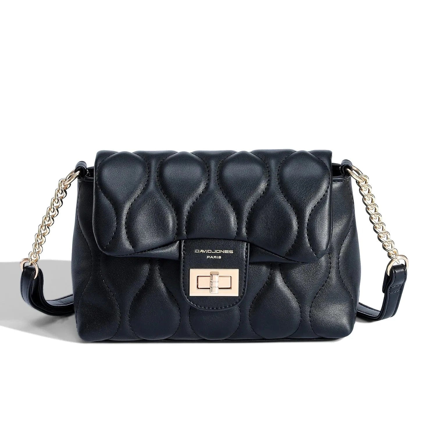 Sac bandoulière matelassé femme Noir