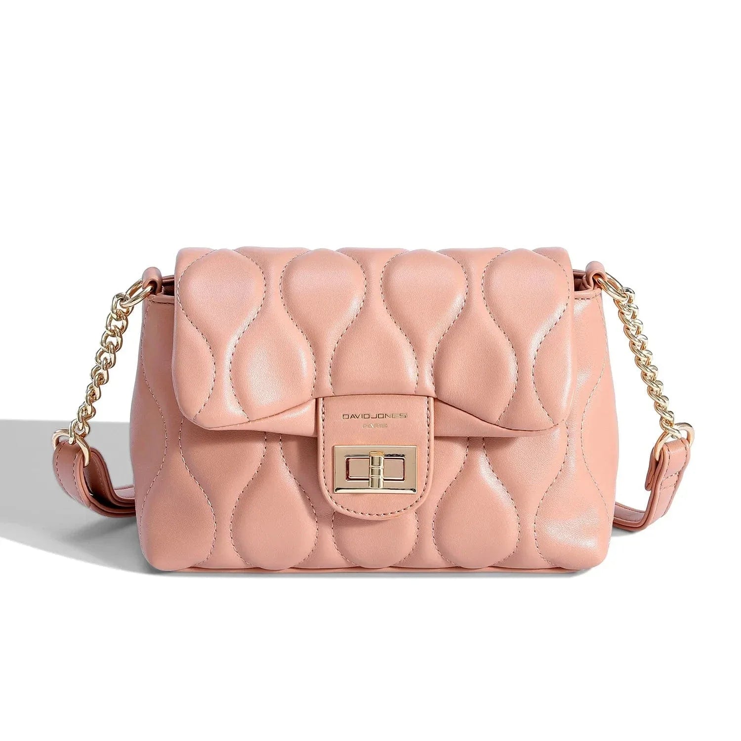 Sac bandoulière matelassé femme Rose