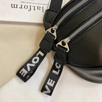 Sac bandoulière multi-poches avec pochette