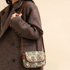 Sac bandoulière tapisserie vintage