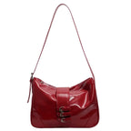 Sac bandoulière vernis simili cuir